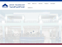 Tablet Screenshot of apconqatar.com